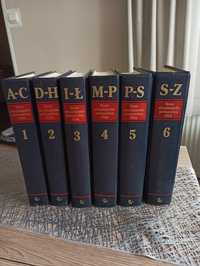 6 tomów Nowej Encyklopedii Powszechnej PWN