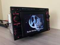 Radio volkswagen navigation system MFD -  sprawne , z kodem