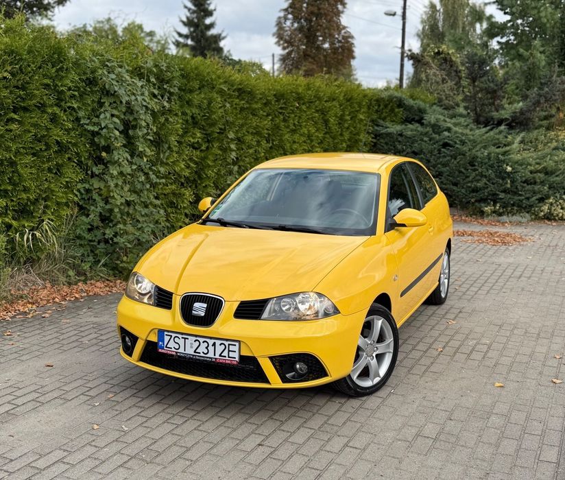 Seat Ibiza Seat Ibiza 1.4 MPI 86km 2007r •Klima•Elektryka•Felgi•Pszczółka