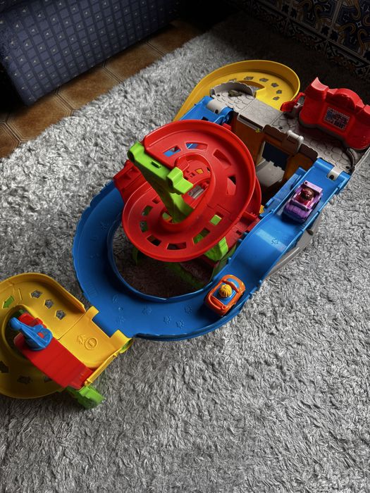 Pista de carros fisher price