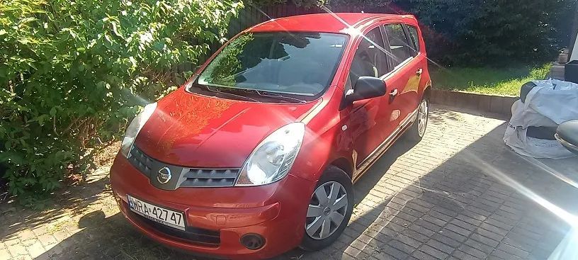 Nissan Note Nissan Note 1,4B salon Polska, niski przebieg, bezwypadkowy