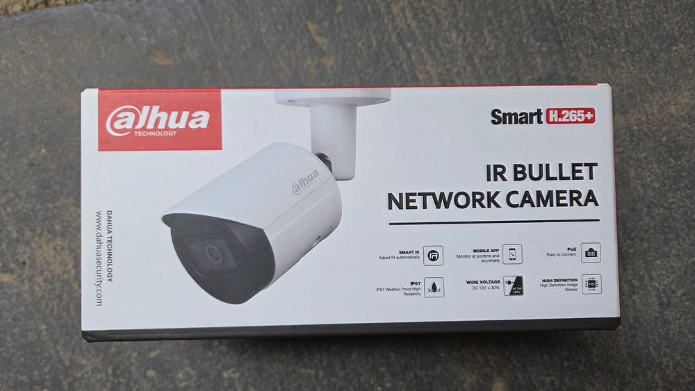 Kamera tubowa Dahua IPC HFW2831 - 8Mpx