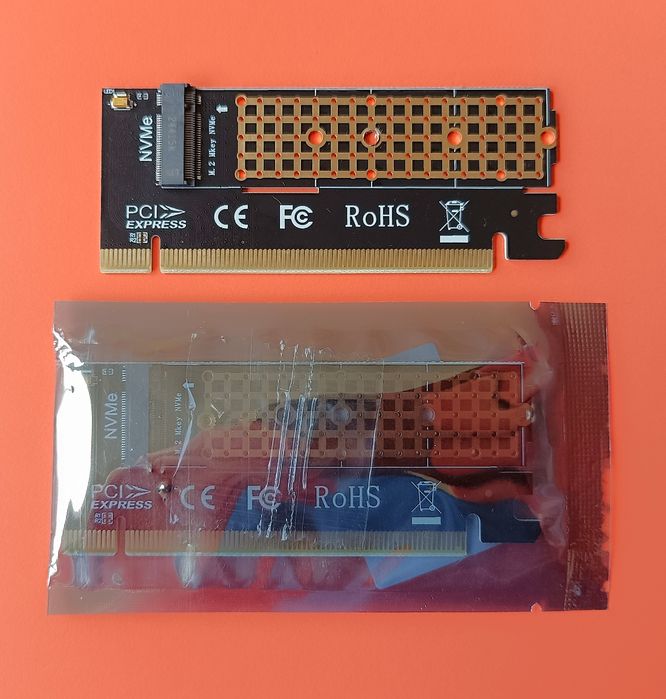 Адаптер NVMe PCI E