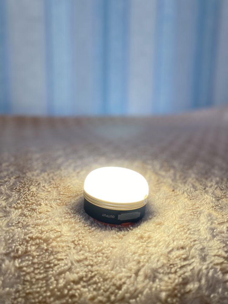 LED светильник на аккумуляторе / ЛЕД лампа для дома или кемпинга