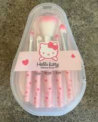 Zestaw pędzli do makijażu Hello Kitty w uroczym pudełku