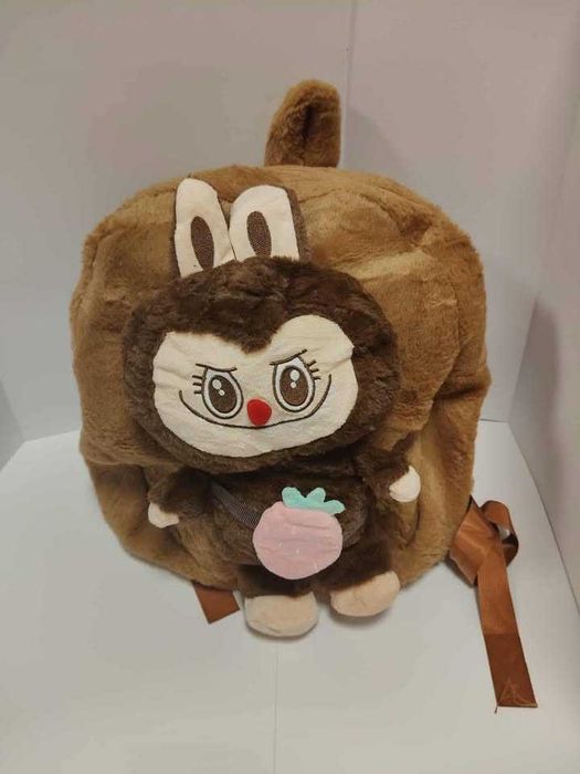 PLECAK pluszowy maskotka do przedszkola wycieczki LABUBU