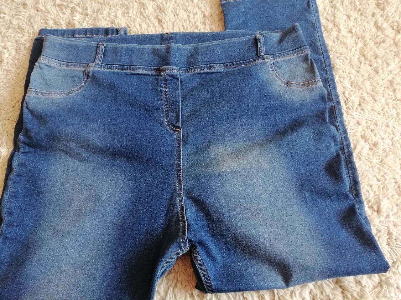 Damskie spodnie jeansowe w rozmiarze 9XL
