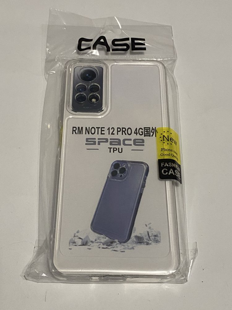 Чехол Xiaomi Redmi Note 12 Pro 4G Прозорий Протиударний