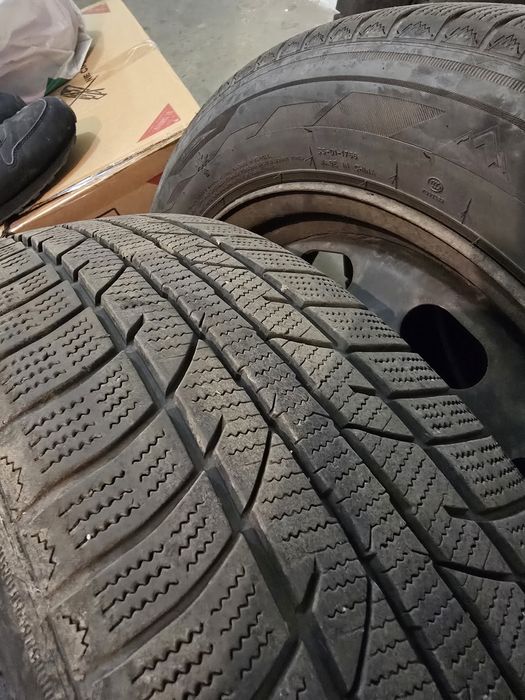 Felgi stalowe 15 + opony zimowe 185/60/15