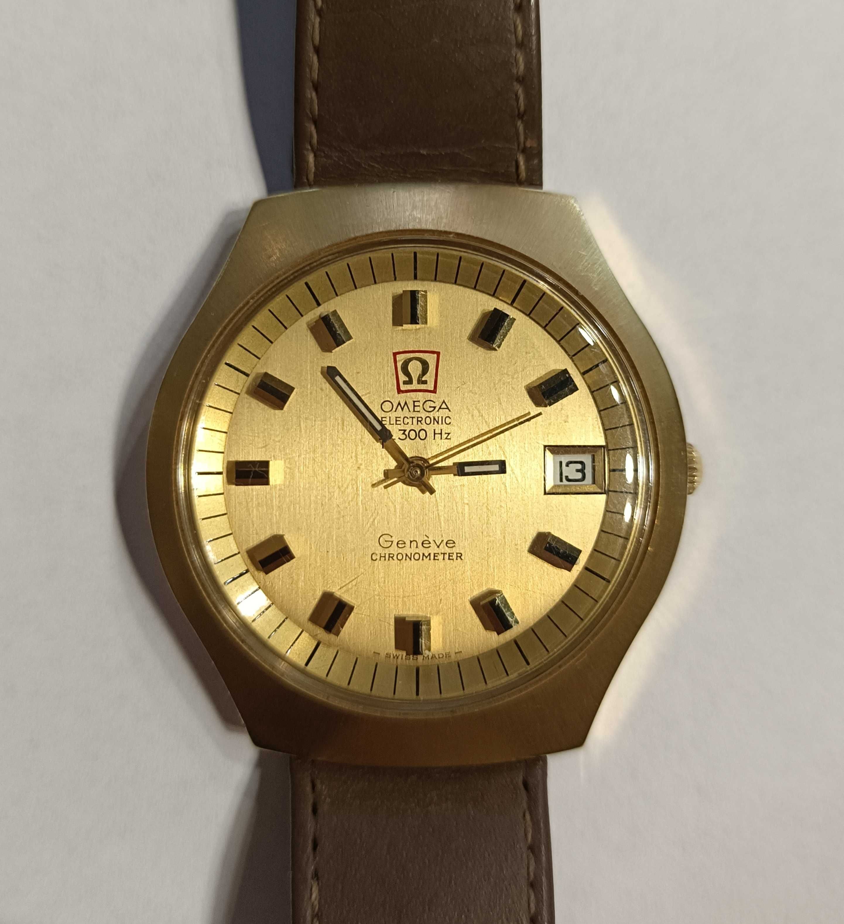Zegarek OMEGA Geneve Electronic f300Hz/