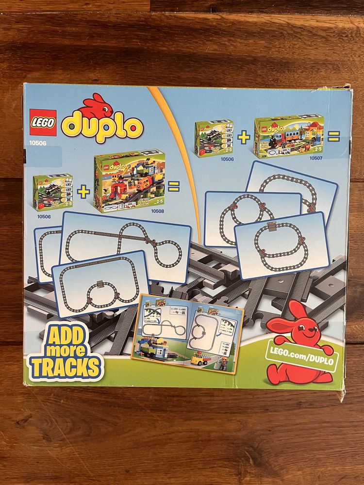 Lego Duplo 10506 zestaw torów do kolejki