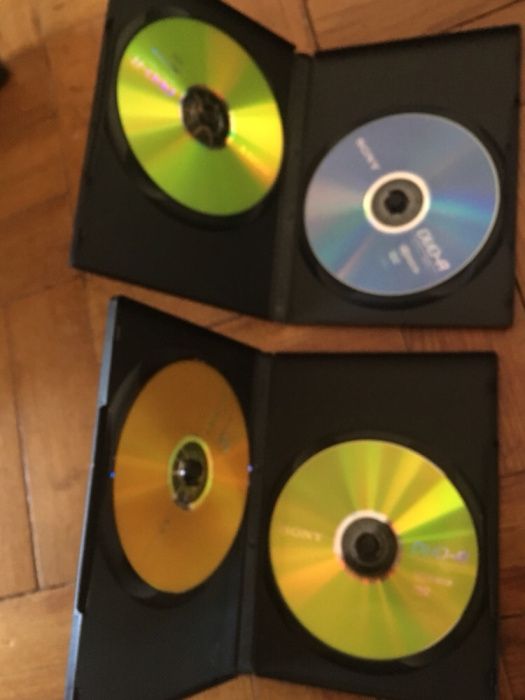 DVD R graváveis.