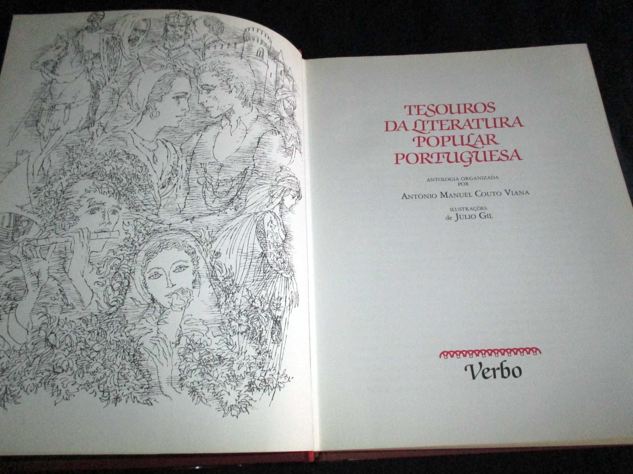 Livro Tesouros da Literatura Popular Portuguesa Verbo