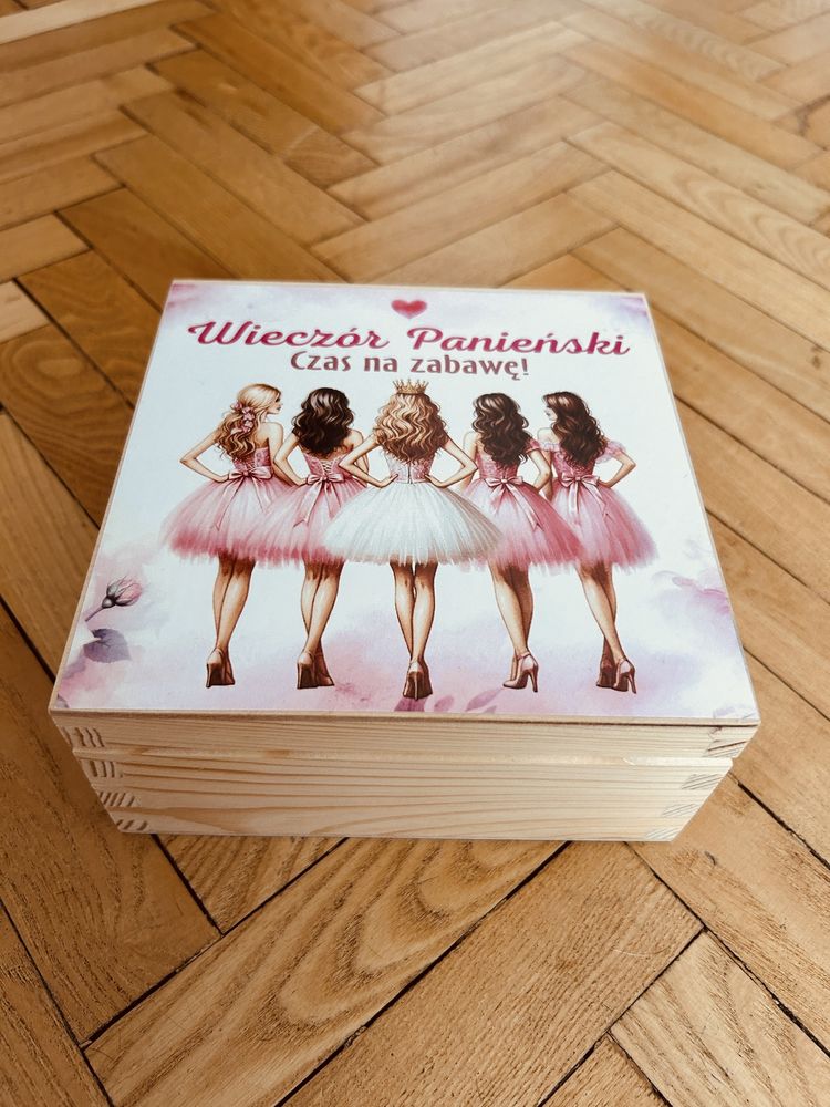 Box prezentowy dla panny młodej na wieczór panieński