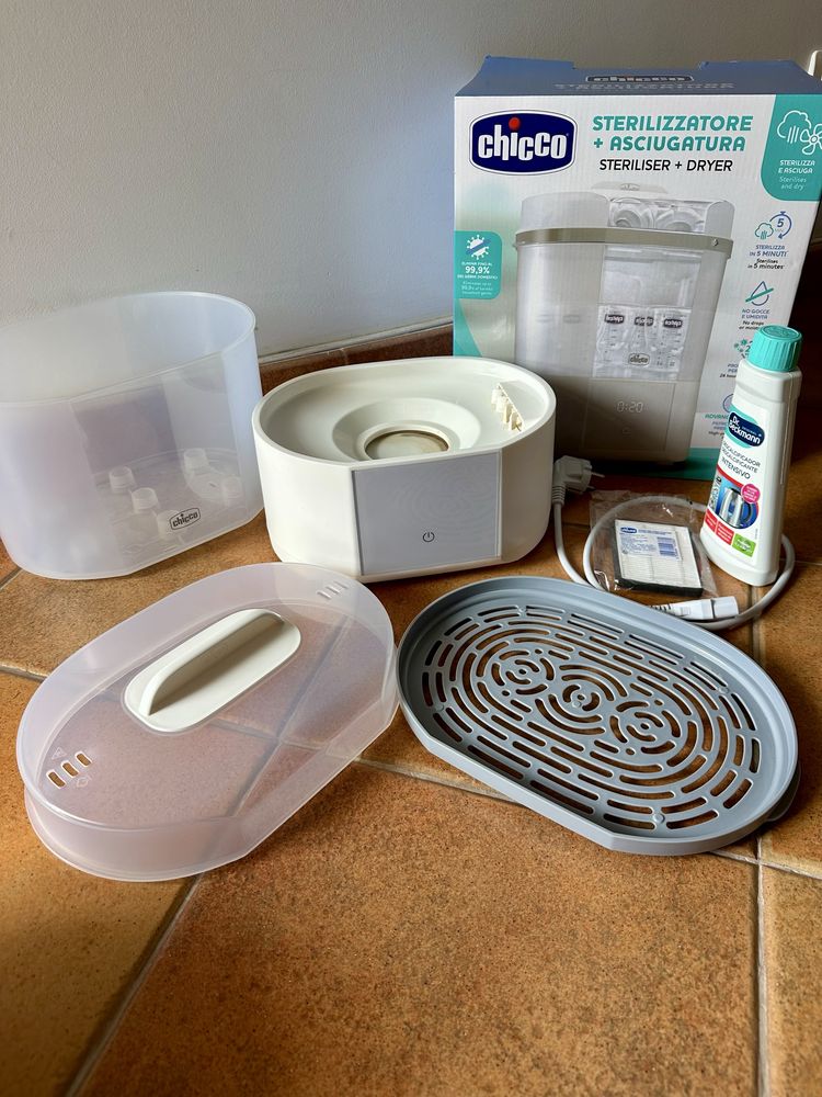 Esterilizador com secagem Chicco *COM GARARNTIA*