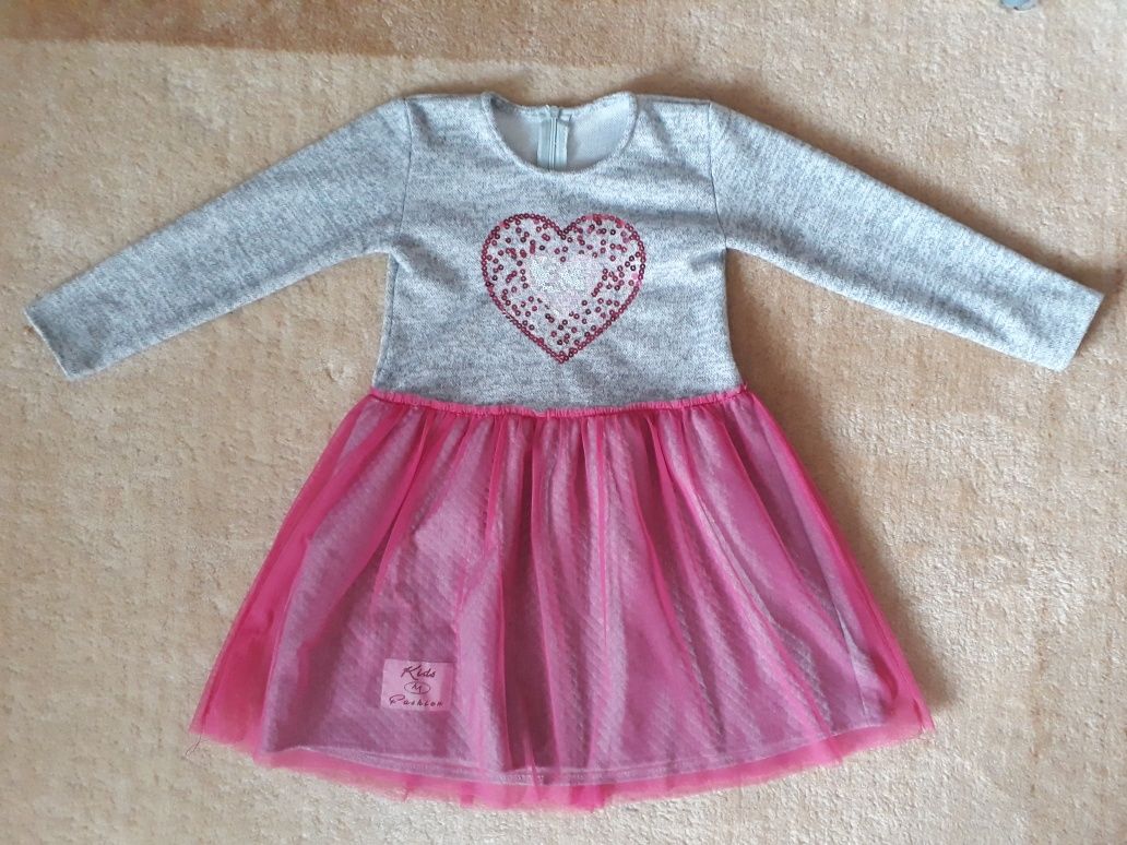 Extra ciuszki sukienka spodnie bluza 110/116