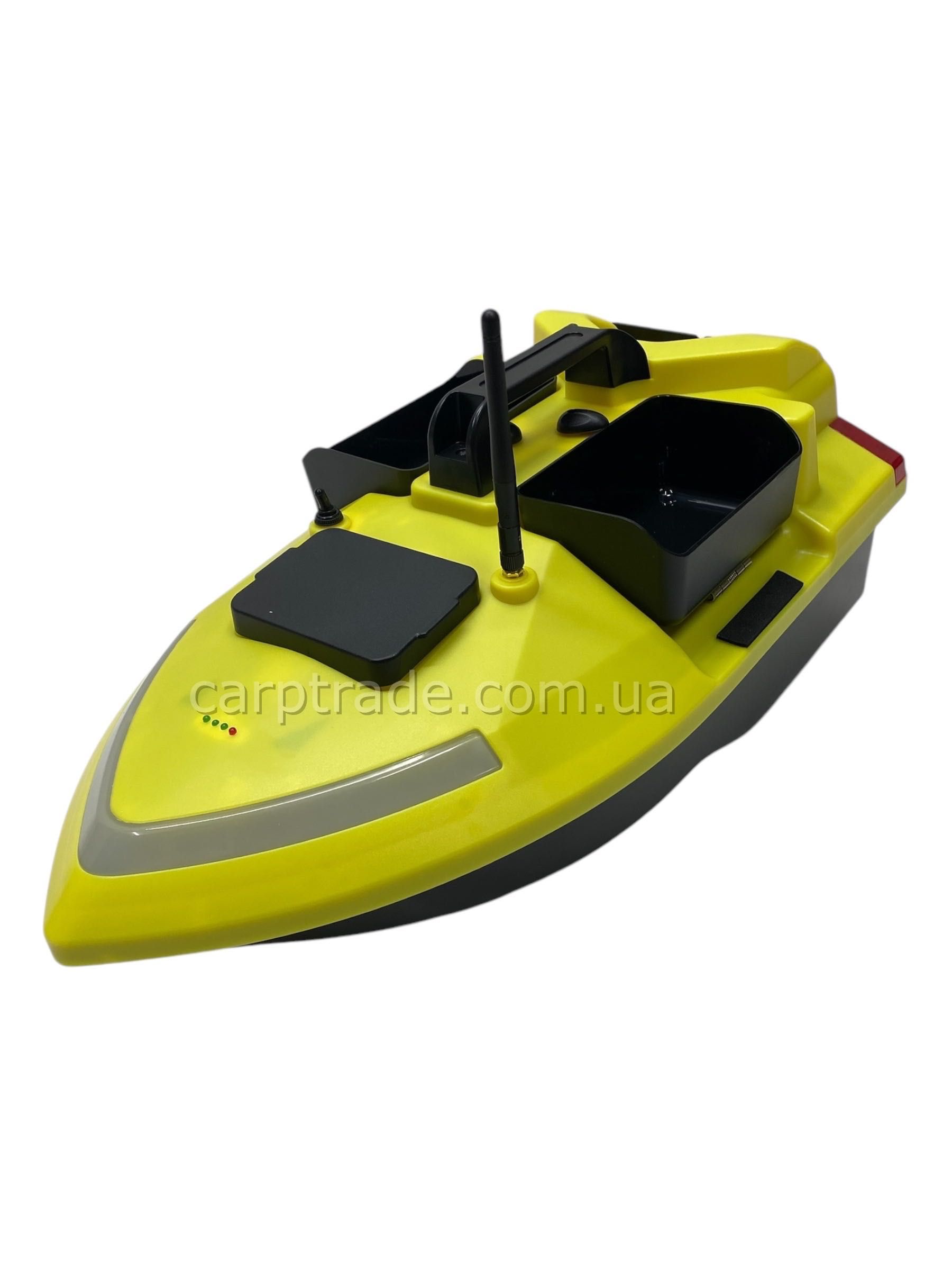 Короповий кораблик Hirisi V020 GPS жовтий з ехолотом Lucky FF918-C