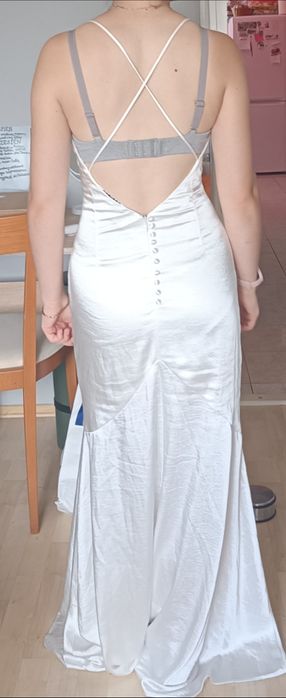 Biała sukienka ślubna 36s