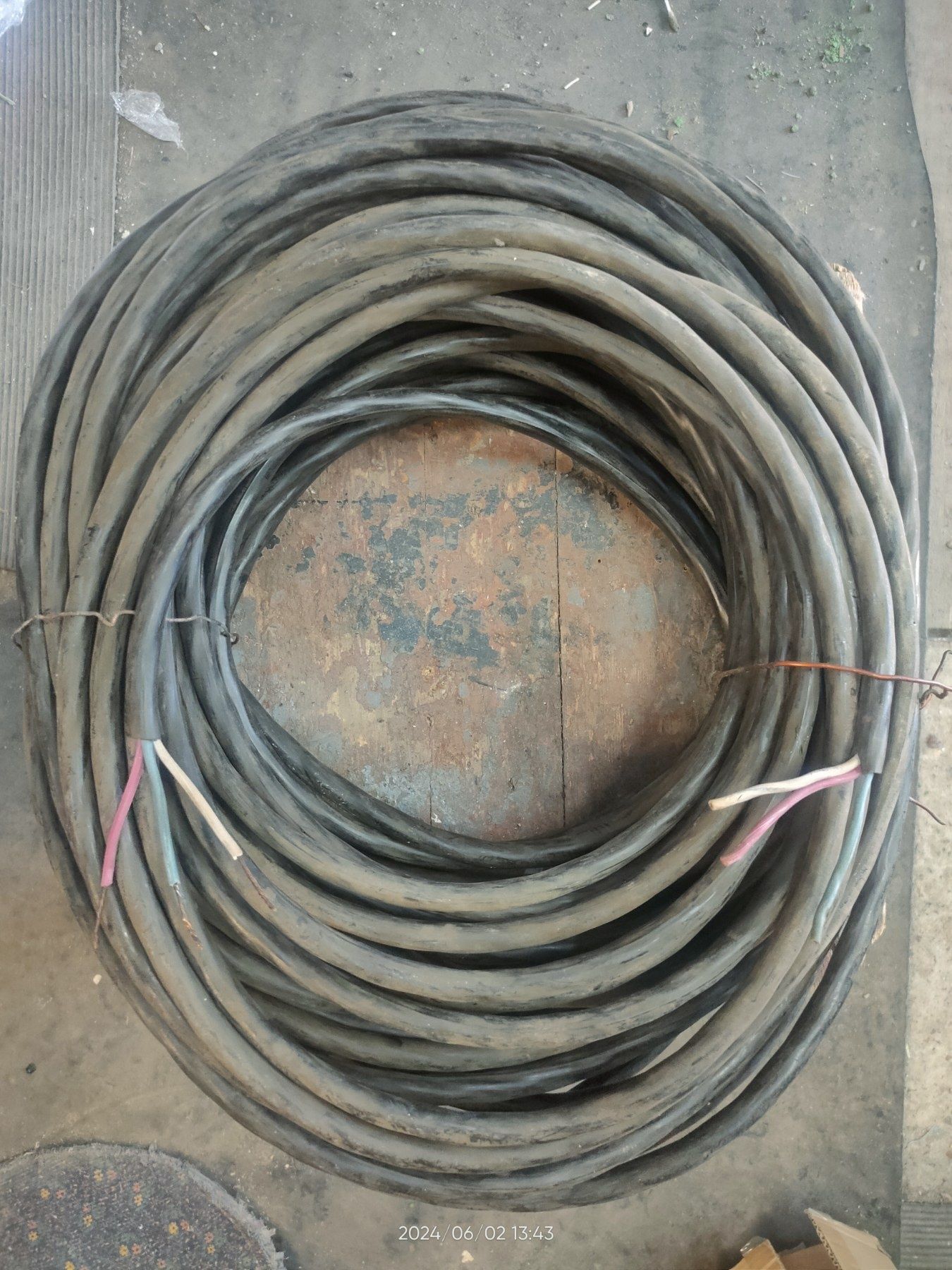 Кабель медный в резин. изол. 3×1.5