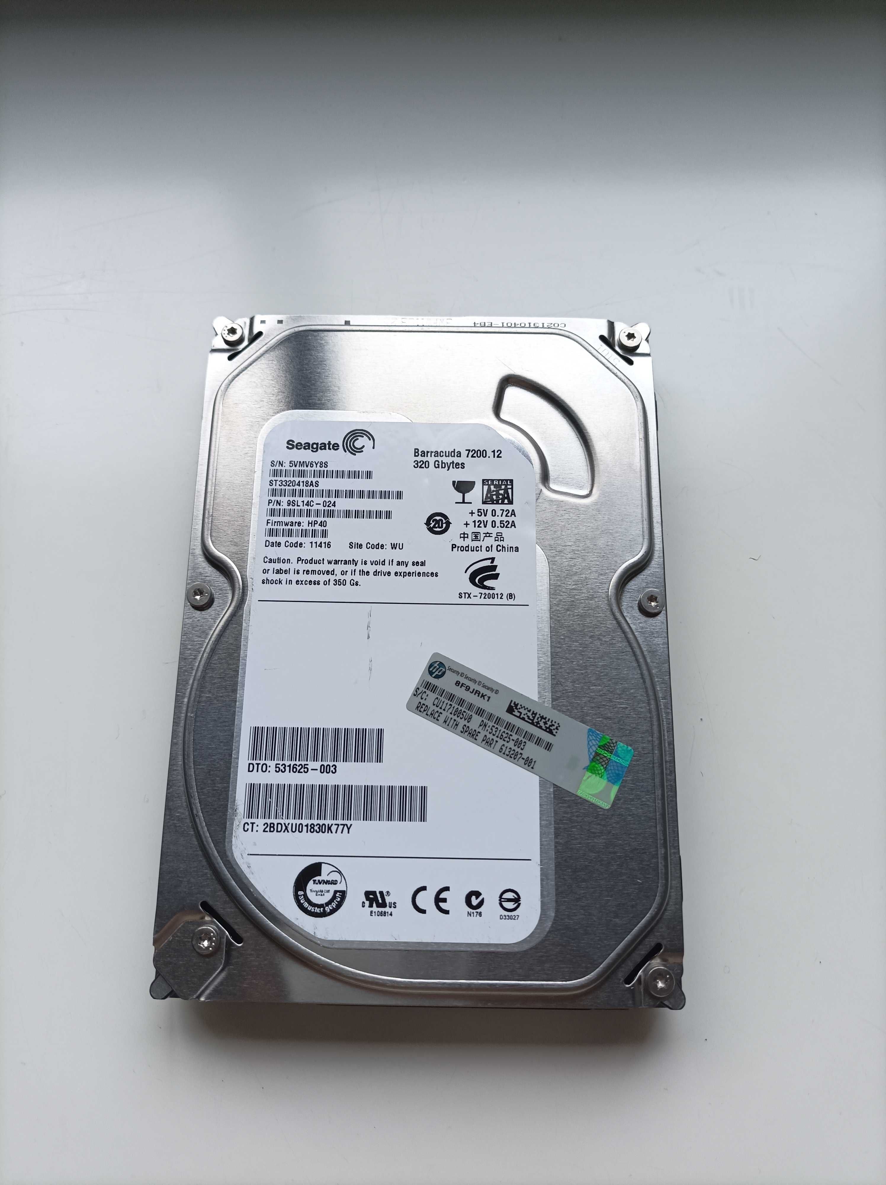 Disco Rígido HDD 3.5 Western Digital | Hitachi | Seagate 160 e 320GB