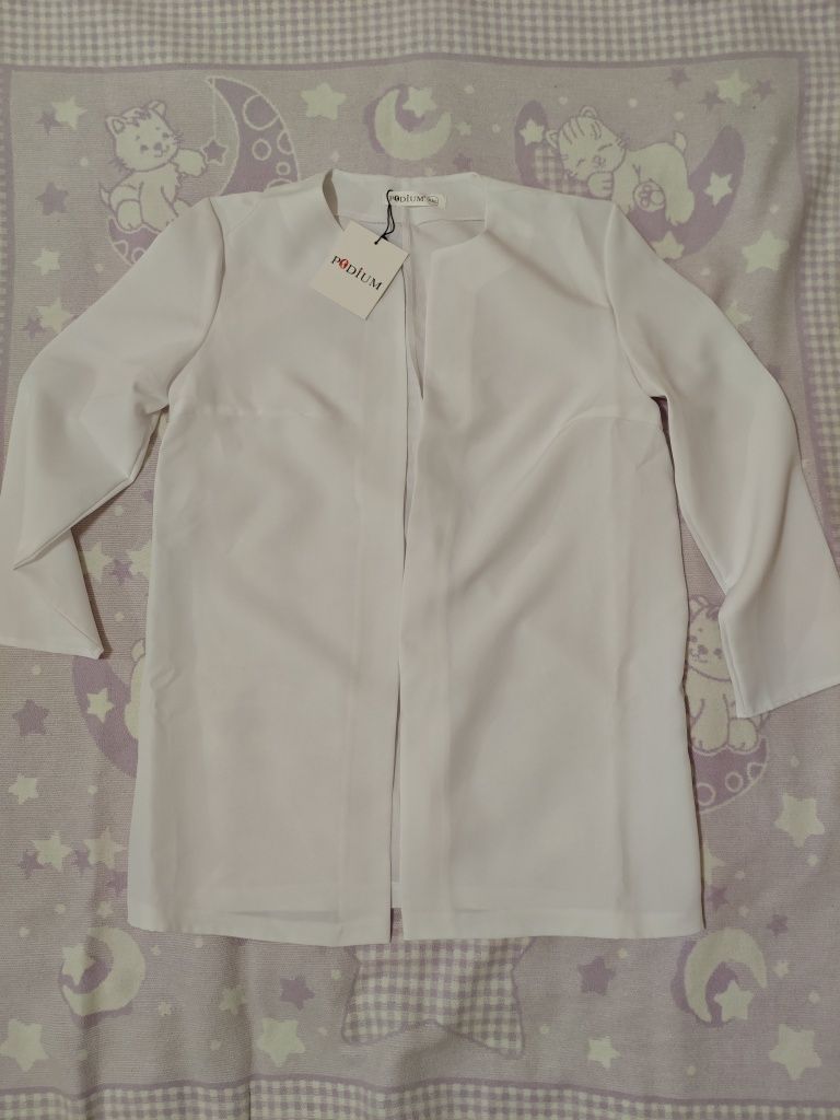 Кардиган  жіночий білий розмір xxl (48-50)