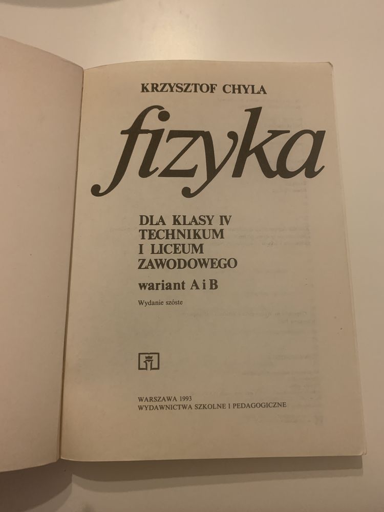 Fizyka Krzysztof Chyla