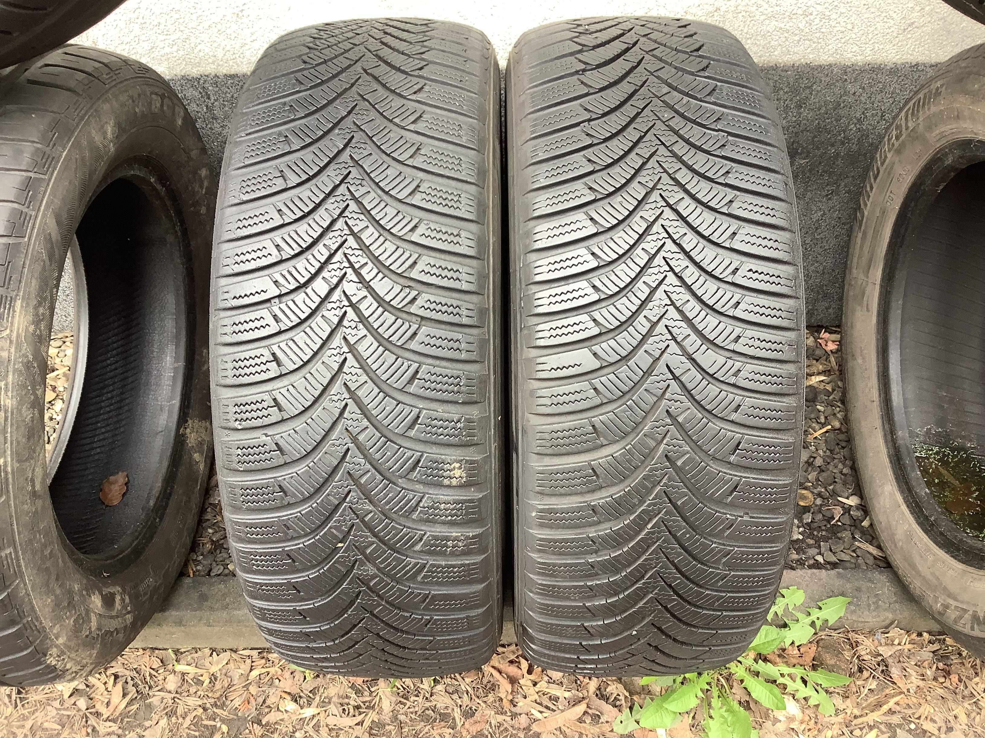 HANKOOK 195/55r16 2szt opony zima zimowe 6mm 2017r