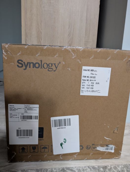 Synology DX1222 - FABRYCZNIE NOWY w oryginalnym pudełku z plombami