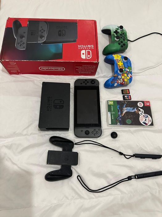 Nintendo Switch Cinza Completo