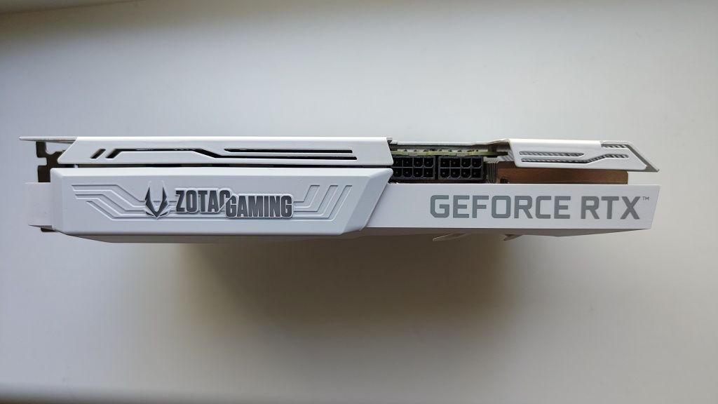 ТОП! RTX 3060 12GB ZOTAC AMP! White (біла) GeForce в гарному стані!