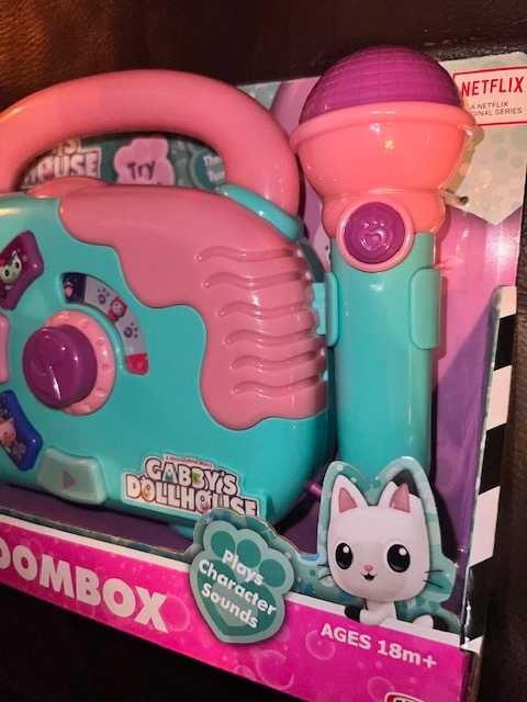Zabawkowe radio, boombox Gabby Dollhouse Nowe