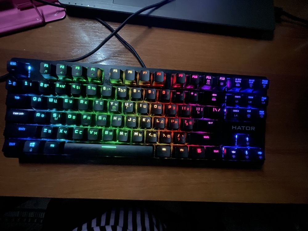 Клавіатура HATOR Rockfall Evo TKL