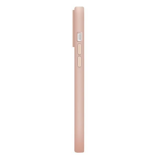 Uniq Etui Lino Hue Iphone 13 Pro / 13 6,1" Różowy/Blush Pink Magsafe