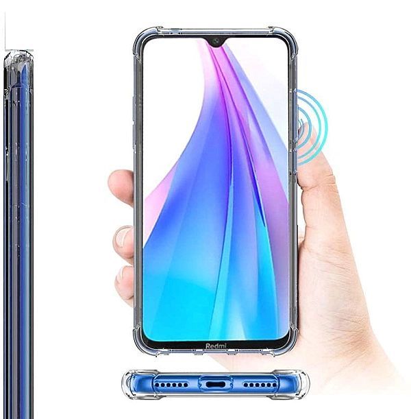 Etui bezbarwne Anti Shock do Xiaomi Redmi Note 8t