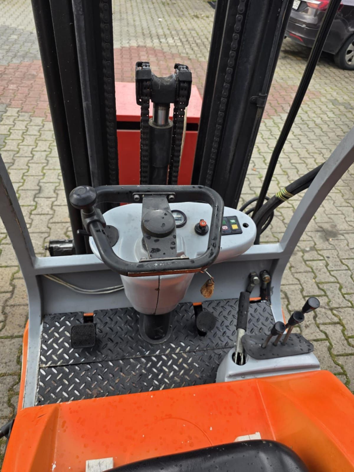 Wózek widłowy elektryczny Atlant balkancar triplex