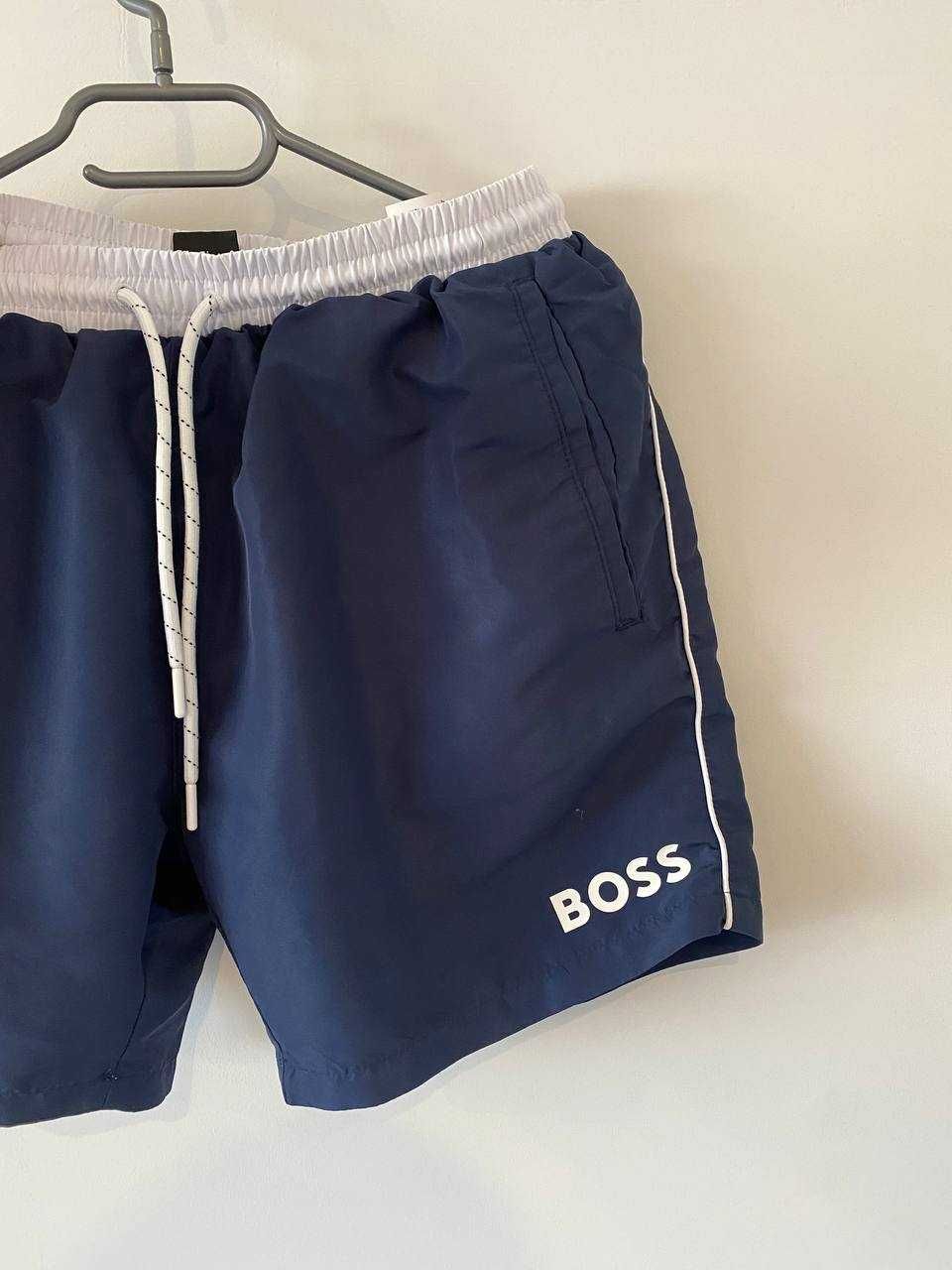 Шорти для плавання HUGO BOSS пляжні шорти плавки сині оригінал чол. М