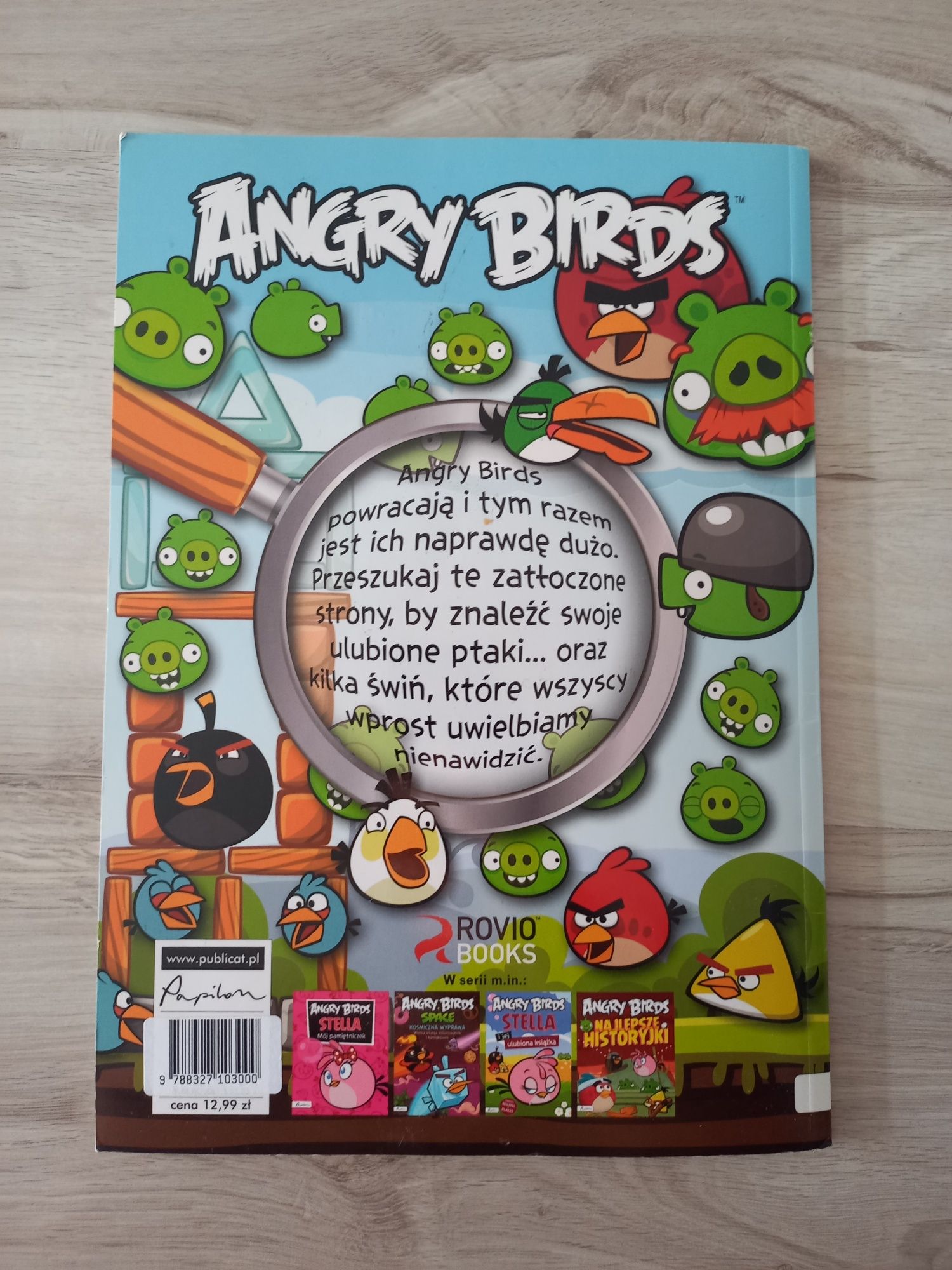 Książka Angry Birds Poszukaj Nas