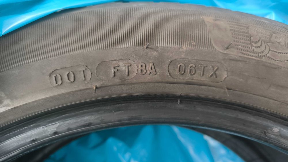 Opony Michelin 225x45x17 używane