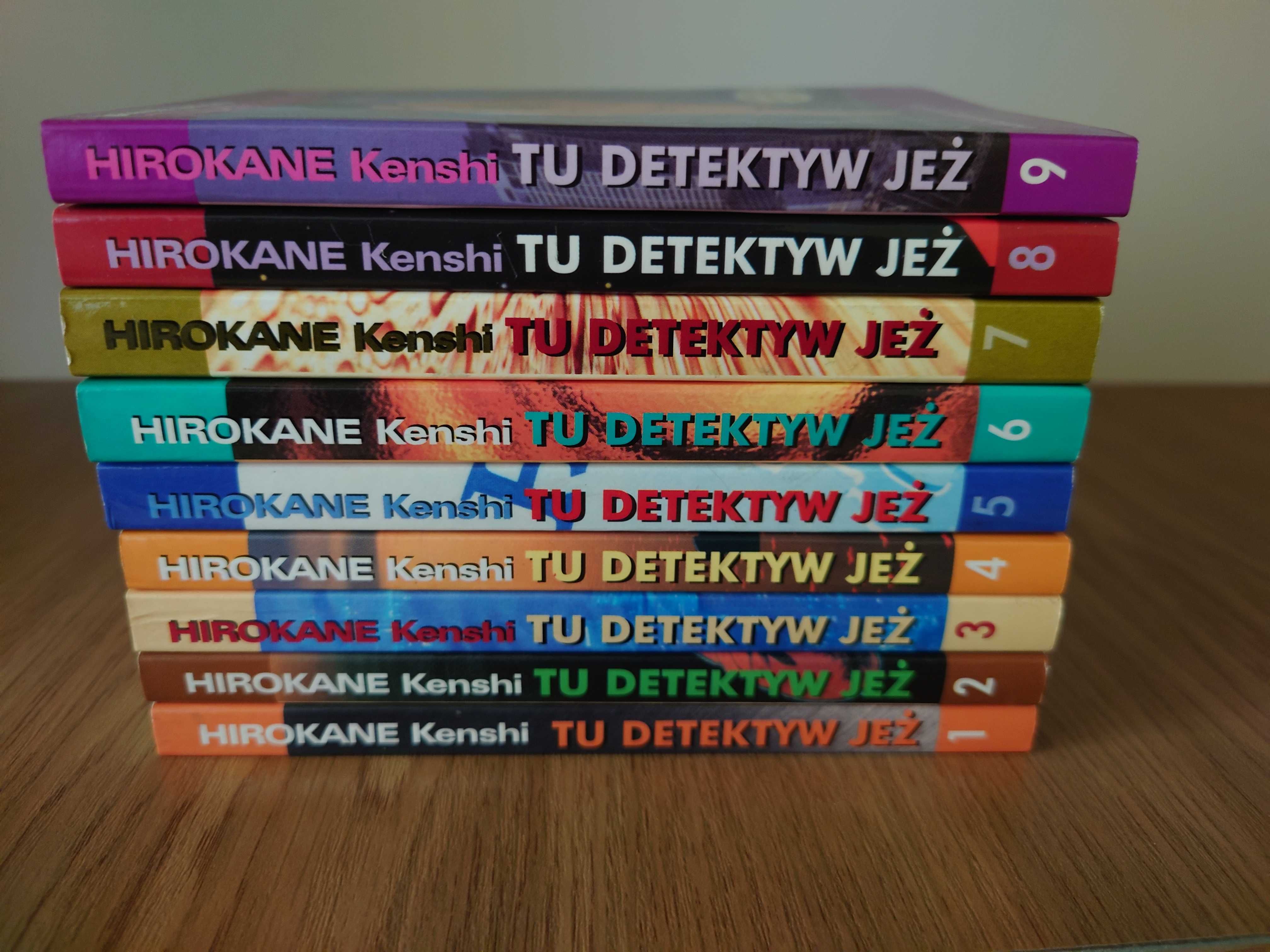 Manga Tu detektyw Jeż 1-9 komplet - Likwidacja kolekcji