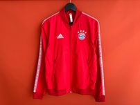 Adidas FC Baern Munchen мужская куртка ветровка бомбер реглан размер S