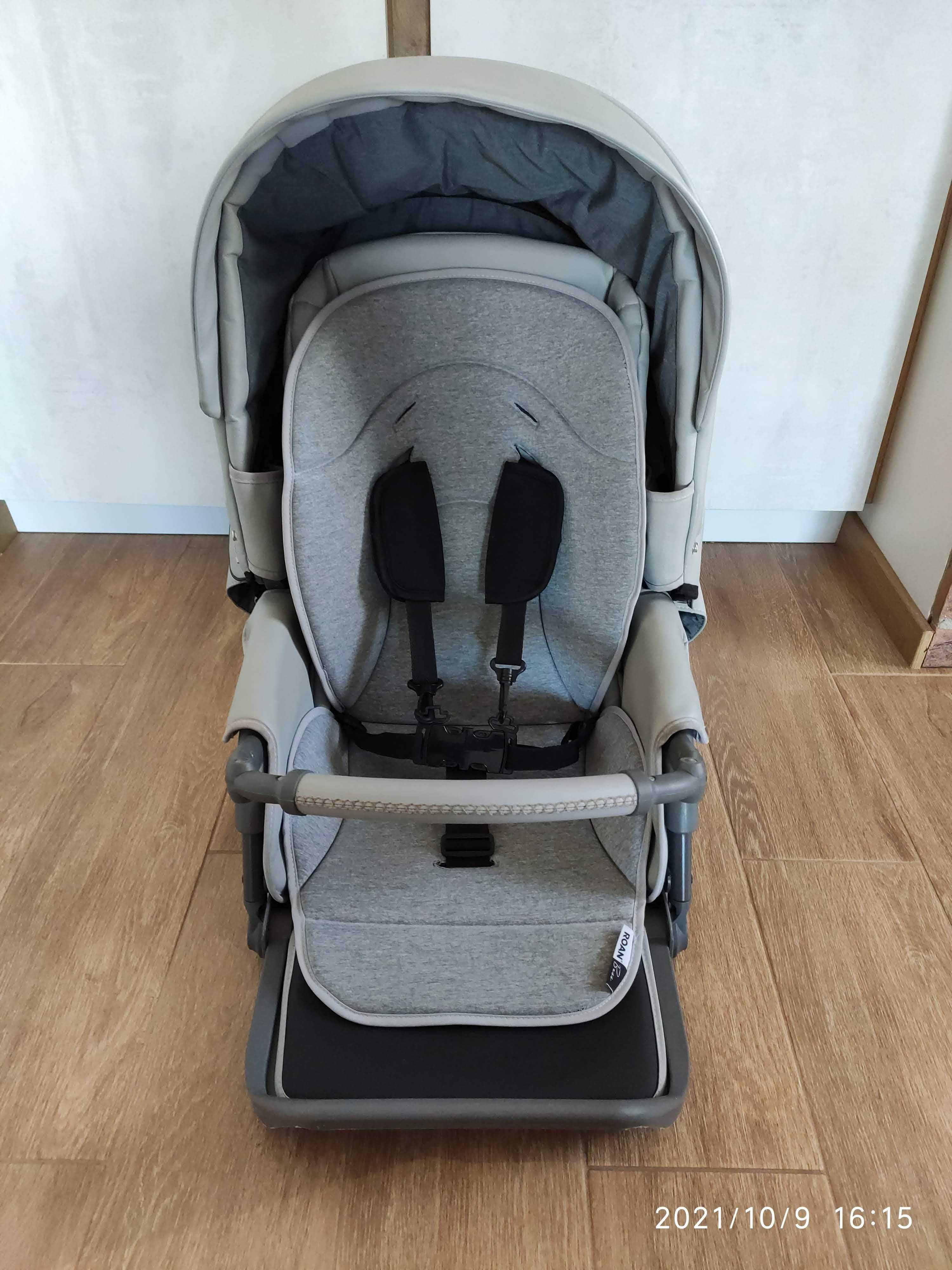 Wózek Roan Bass Soft Eco Leather Dove Grey