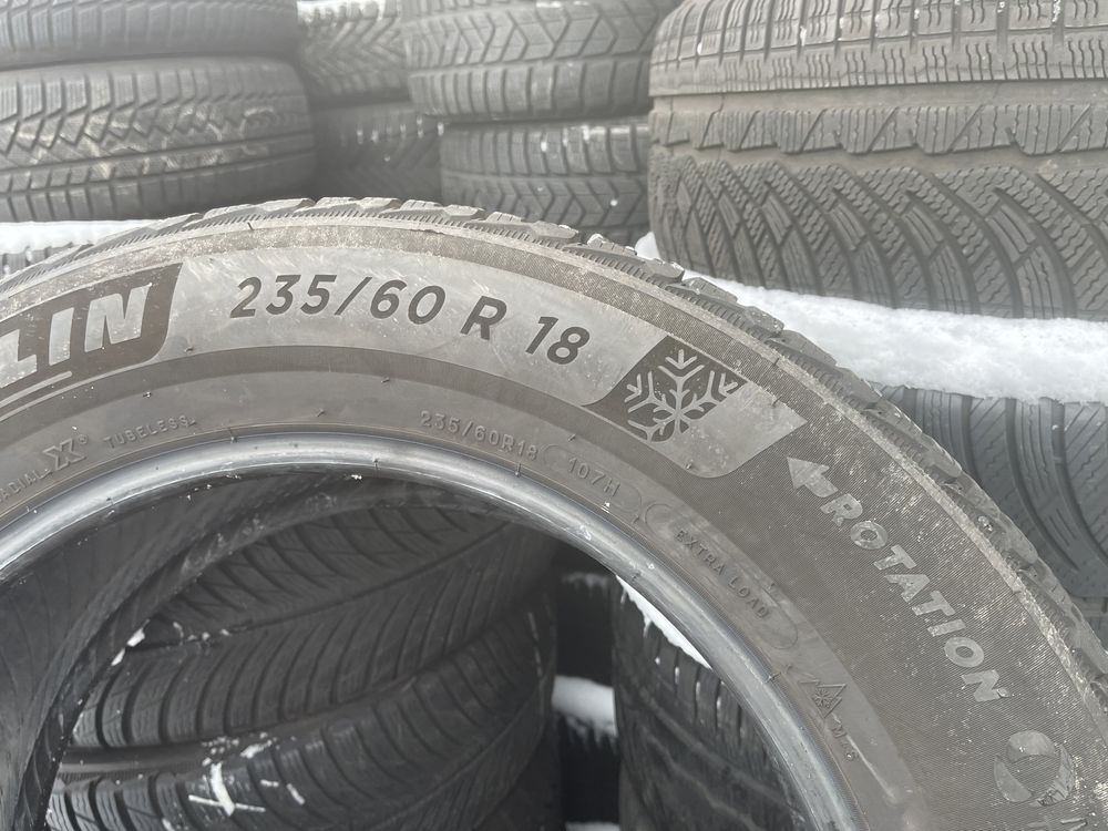 4xMichelin 235 60r18., 2019 6mm