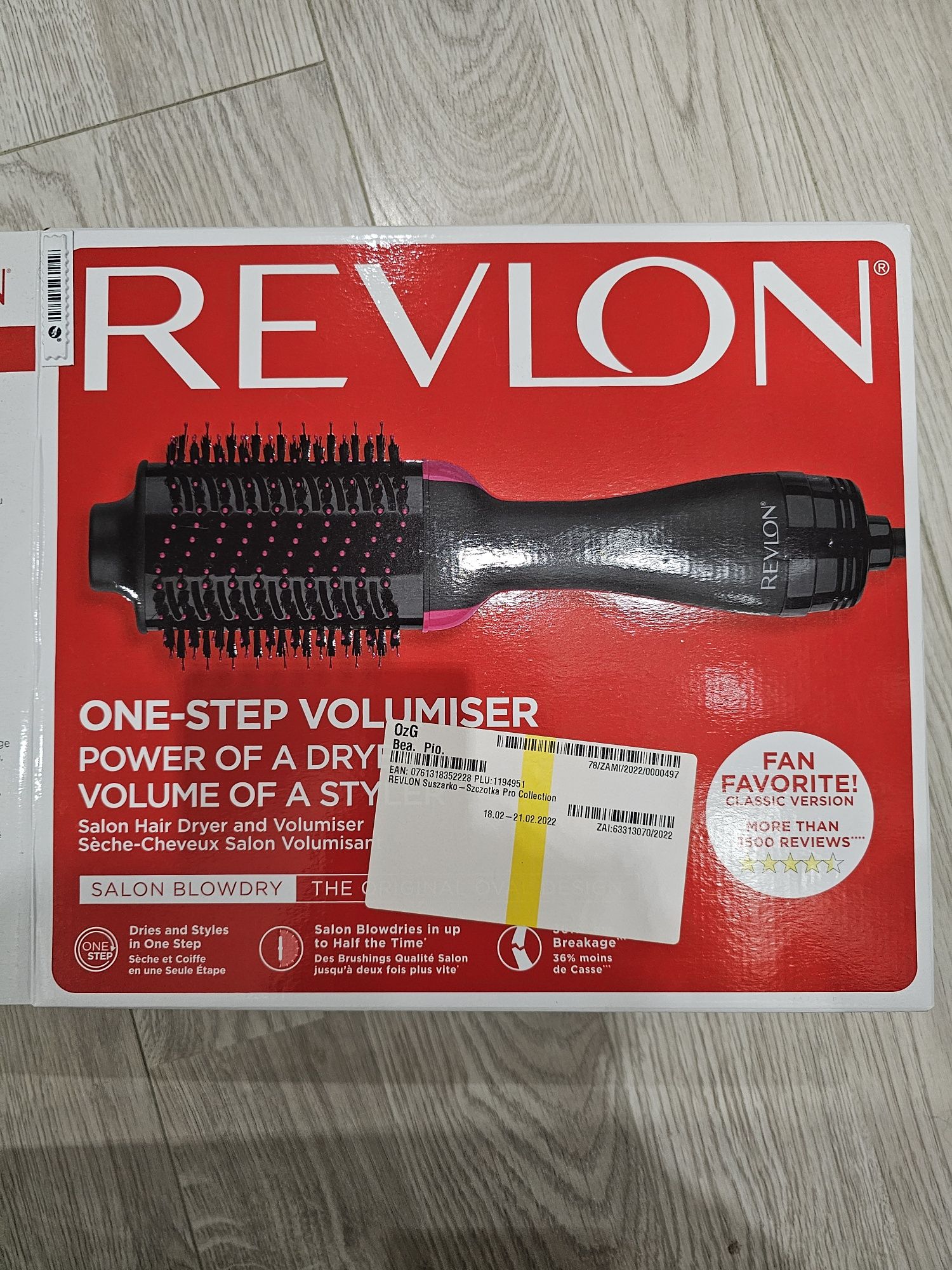 Suszarka szczotka lokówka Revlon