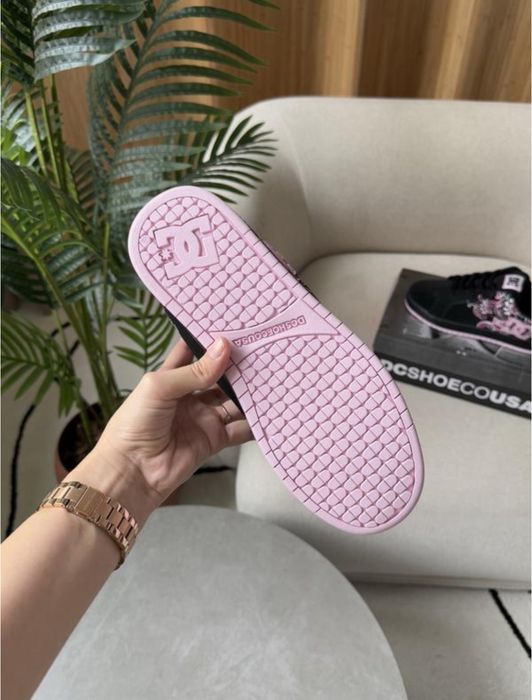 Жіночі Кросівки DC Court Graffik Black Pink 36-40
