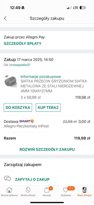 Siatka przeciw gryzoniom