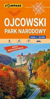 Mapa turystyczna - Ojcowski PN 1:20 000 laminat - praca zbiorowa