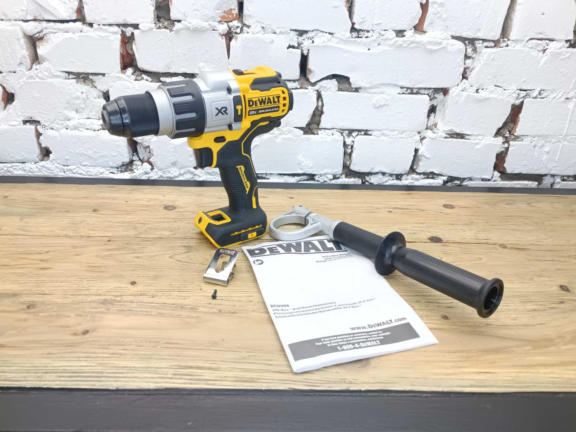 Ударний дриль-шуруповерт Dewalt 20v DCD998 з США MADE IN MEXICO