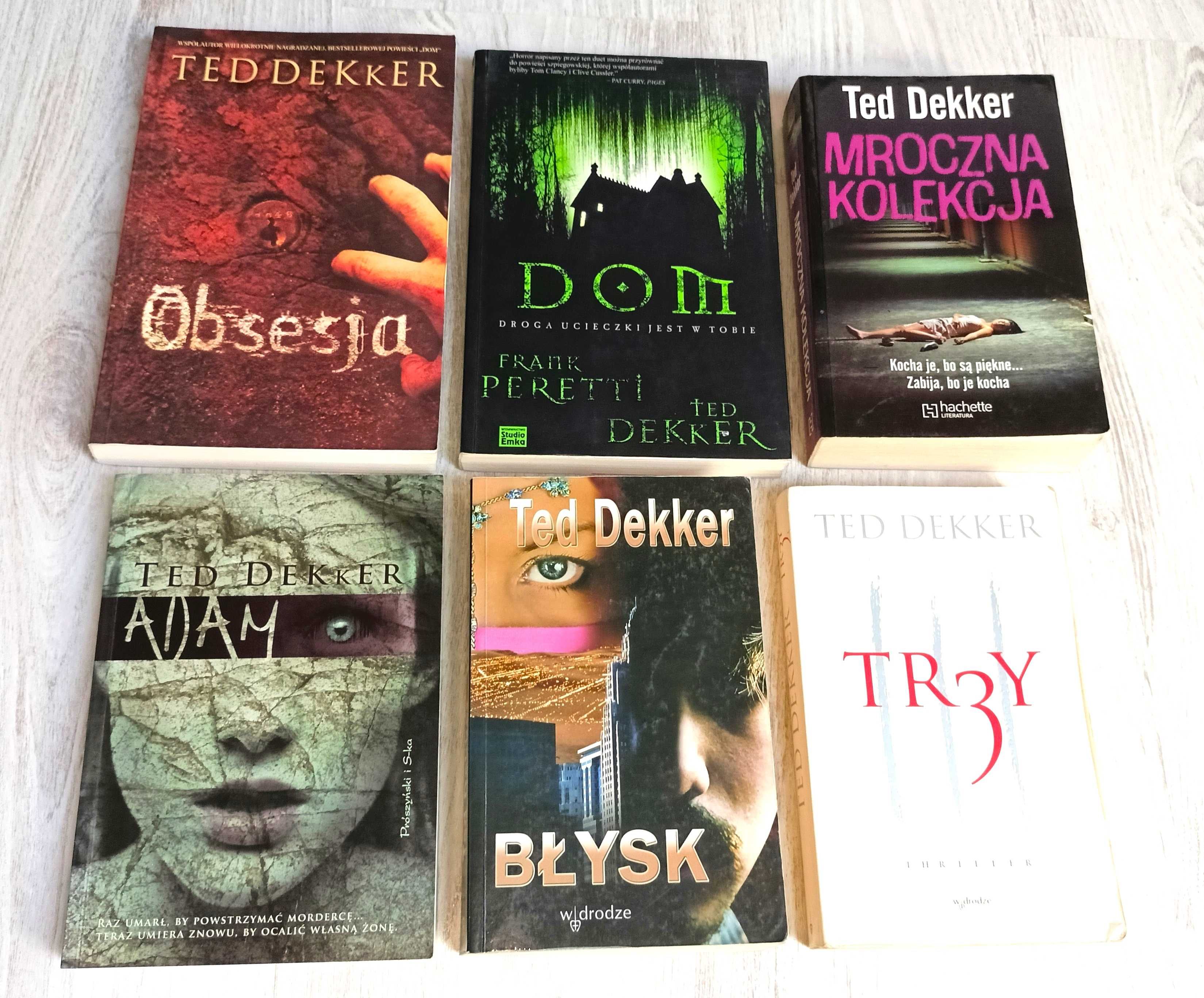 Peretti Dekker Adam Obsesja Błysk Mroczna kolekcja Dom Droga ucieczki