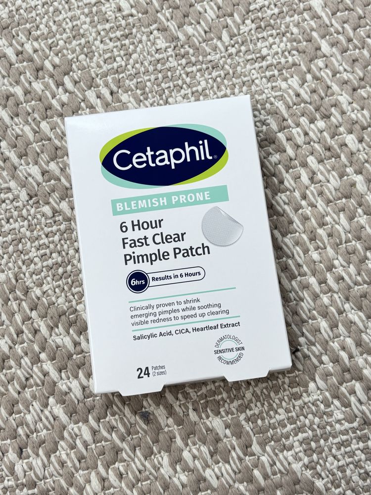 Cetaphil 6 Hour Fast Clear Pimple Patch Plasterki Na Wypryski 24szt