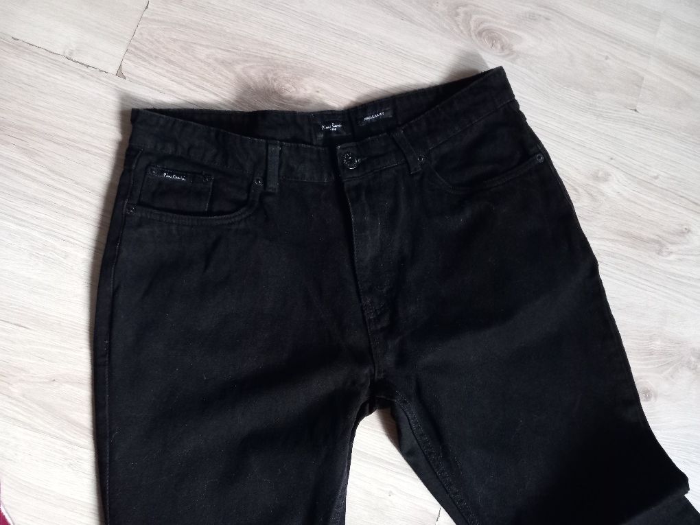 Pierre Cardin spodnie męskie jeansy roz 36